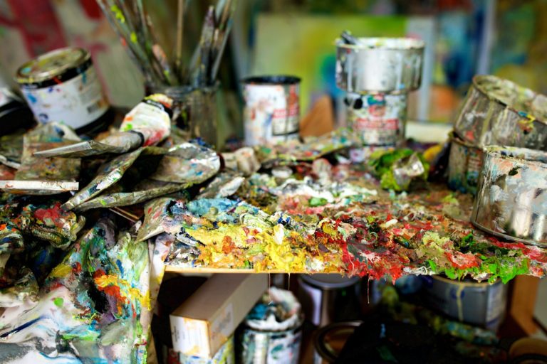 Artist mess
